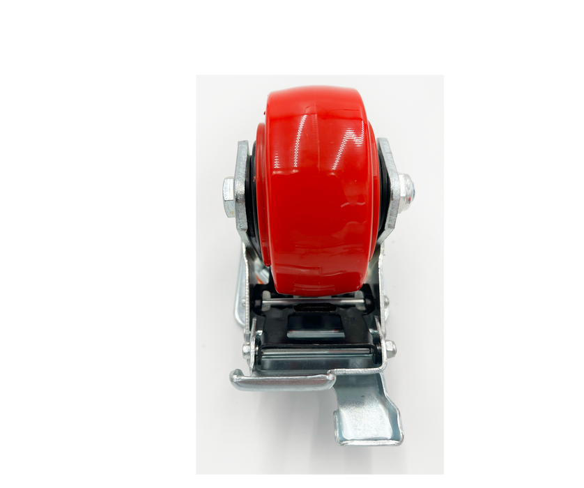 600lb 4" Industrial heavy-duty swivel caster; Polyurethane